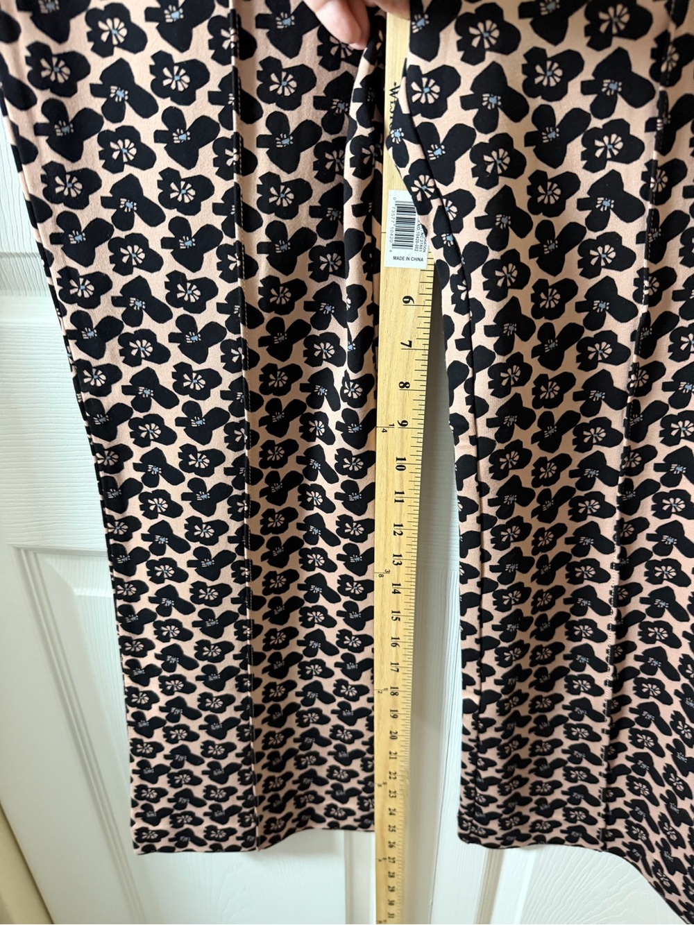 Anthropologie Maeve The Margot Kick-Flare Cropped Trousers Medium - Picture 7 of 7